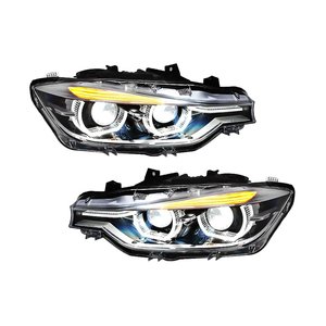 Para <span class=keywords><strong>BMW</strong></span> Serie 3 F30 F31 F35 F80 <span class=keywords><strong>2013</strong></span>-2015, Faro Delantero LED Tipo Cuchara con Doble Lente de Proyector, Plug and Play, Resistente al Agua, Actualización - Product Image 1