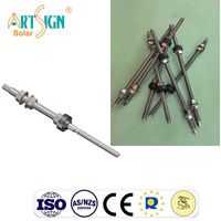 Perlengkapan Pemasangan Panel Surya Harga Pabrik OEM Art Sign, Kit Baut Gantung Baja Anti Karat SUS304 untuk Sistem Rak Atap PV