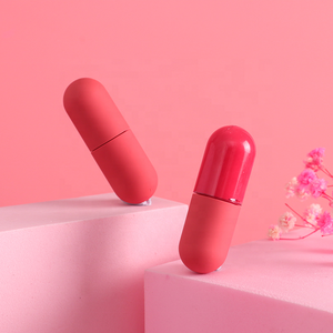 Lipstik plastik wadah bentuk kapsul Custom Logo kosong <span class=keywords><strong>Lip</strong></span> <span class=keywords><strong>Gloss</strong></span> tabung lucu anak-anak Lipgloss tabung - Product Image 6