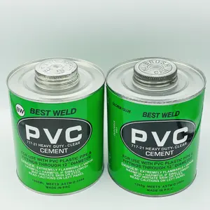 גבוהה לחץ עמיד תעשייתי דבק pvc cpvc צנרת ממס דבק עבור פלסטיק צינור דבק