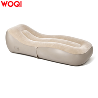 Canapé gonflable automatique WOQI avec pompe intégrée, disponible pour le camping et la randonnée en intérieur et en extérieur