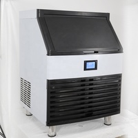Machine à glaçons commerciale 40kg 110V-220V Machine à glaçons cube Machine à glaçons commerciale
