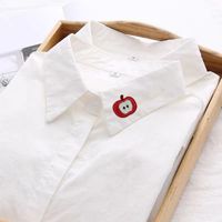 Lot de 9 écussons brodés 3D personnalisés Pomme Rouge, thermocollants, motifs Kawaii (tranche de fruit, cœur, étoile, nœud), pour vêtements, sacs, chapeaux, DIY