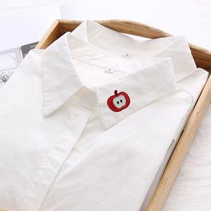 カスタムレッドアップル3D刺繍ワッペン9個入り アイロン接着 カワイイフルーツスライスコアスターボウバッジセット 衣類、バッグ、帽子DIY用 - Product Image 2