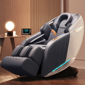 Sillón de Masaje de Lujo 3D para <span class=keywords><strong>Masajista</strong></span> con Riel SL Extralargo, Diseño Exclusivo y Control por Voz con Inteligencia Artificial - Product Image 1