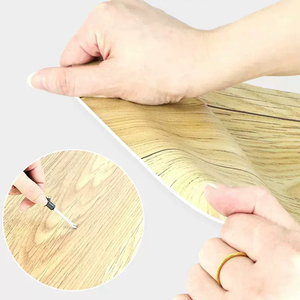 Anti-Slip Indoor Covering Blue Mesh Felt Back Wooden Marble Grain Linoleum Flooring <strong>Rolls</strong> <strong>Vinyl</strong> <strong>Sheet</strong> PVC <strong>Vinyl</strong> Flooring <strong>Roll</strong> - Product Image 4