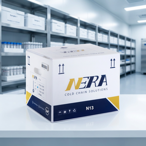 Boîte à colis réutilisable NERA 13L pour chaîne du froid profond, précise à -80°C ° C à -60 ° Contrôle C pour les médicaments et échantillons biologiques de grande valeur - Product Image 1