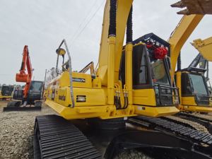 Equipo de maquinaria de construcción usada de alto rendimiento marca Komatsu Excavadora hidráulica a la venta - Product Image 2