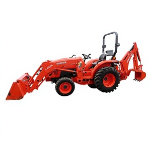 รถแทรกเตอร์ขนาดเล็ก Kubota LA525 ขับเคลื่อน 4 ล้อ พร้อมที่ตักดินด้านหน้า สีแดง กำลัง 25 แรงม้า อุปกรณ์การเกษตร - Product Image 1