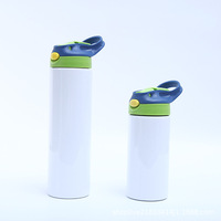 Gobelet de sublimation vierge pour enfants de 12oz avec poignée gobelets de sublimation pour enfants tasses pour lait, soda, jus, boissons