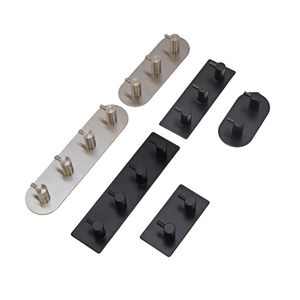 <span class=keywords><strong>Crochet</strong></span> mural auto-adhésif en fer sans perçage, <span class=keywords><strong>crochet</strong></span> adhésif robuste, vente en gros personnalisée en usine - Product Image 4