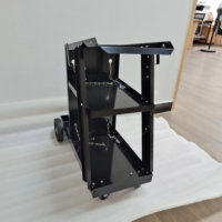 Chariot de transport robuste à 4 roues pour soudeur et découpeur plasma, garantie OEM 1 an