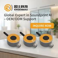 Sensor Acústico con IA de Grado Nuclear ENSENMAX ACOUSEN-400 |   Diagnóstico Inalámbrico de Fallas IP67 para Bombas, Turbinas y Ventiladores