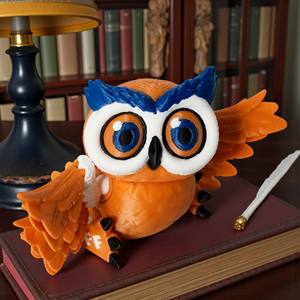 Juguete de Búho Colorido Impreso en 3D Vashine, Material PLA Ecológico, Decoración, Figura de Acción de Animal para Niños, un Juguete de Búho - Product Image 4