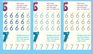 Cahier d'Exercices de Calligraphie <span class=keywords><strong>Magique</strong></span> Anglaise avec Reliure Spirale et <span class=keywords><strong>Peinture</strong></span> à la Gouache pour l'École Maternelle - Product Image 3