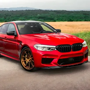 ลิ้นกันชนหน้ารถยนต์สำหรับซีรีส์ 5 M5 F90 ปี 2018-2020 สปอยเลอร์ดิฟฟิวเซอร์กันกระแทก ชุดแต่งภายนอก - Product Image 4