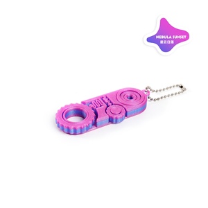 Llavero Antiestrés con Diseño de Dragón Impreso en 3D, 3 en 1, Spinner, Slider, Material PLA Resistente, Opción de Logotipo Personalizado - Product Image 4