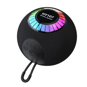 Di động không dây cho <span class=keywords><strong>Bluetooth</strong></span> <span class=keywords><strong>Speaker</strong></span> với RGB LED chiếu sáng mini ngoài trời Stereo Loa không dây trong mát Led hình dạng ánh sáng - Product Image 1