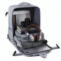 Sac à dos pour ordinateur portable unisexe de grande capacité, imperméable et respirant, avec bandoulière, logo personnalisé, sac à dos de voyage pour affaires