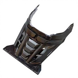 Pièces de carrosserie en plastique pour moto, couleur carbone, protection de réservoir pour Chuma tank 200cc, accessoires. - Product Image 1