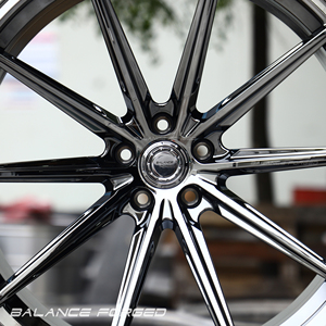 Rines de Aleación Forjados Personalizados, Ruedas Cóncavas Profundas, Gris Plateado Brillante, 5x112 5x120, Ruedas de <span class=keywords><strong>17</strong></span>-22 Pulgadas para BMW Porsche 911 Panamera - Product Image 5
