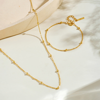 FUAMAY 2025 Bijoux minimalistes en argent sterling 925, bracelet chaîne à billes réglable de 2,5 mm, chic et luxueux pour un usage quotidien pour femmes