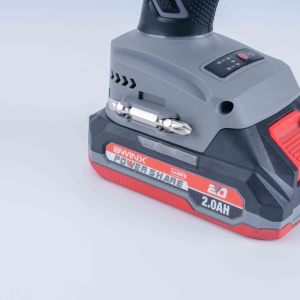 Bwinx 20V Chất Lượng Cao Cấp Công Nghiệp Không Chổi Than Tuốc Nơ Vít 2-Tốc Độ Không Dây Biến Tốc Độ Chế Biến Gỗ Với 2 Pin <span class=keywords><strong>Lithium</strong></span> - Product Image 6