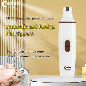 เครื่องเจียรเล็บไฟฟ้าเสียงเงียบชาร์จด้วย USB ป้องกันการกระเด็นอุ้งเท้าอุปกรณ์ตัดแต่งเล็บสุนัข - Product Image 2