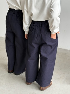 Pantalons cargo décontractés Happydogs de style technique |   Pantalon unisexe 100% coton à taille boutonnée, coupe ample rétro, fabriqué en Chine - Product Image 4