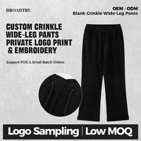 Pantalon Baggy en Coton Personnalisé DTG, Décontracté, avec Broderie Patch, Pantalon de Survêtement Amovible, Pantalon Cargo Camouflage