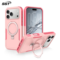 Coque de protection antichoc magnétique personnalisée de qualité supérieure, couleur unie, pour iPhone 17 18 Pro Max, vente en gros en vrac