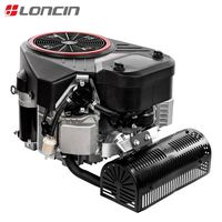 Motor de Gasolina Loncin LC2P80F de Doble Cilindro, 4 Tiempos, 764CC, Arranque Eléctrico, Refrigerado por Aire, Eje Vertical, 17.2kW de Potencia