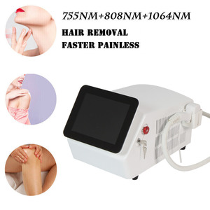 เครื่องกำจัดขนด้วยเลเซอร์ไดโอดแบบตั้งโต๊ะ 755nm 808nm 1064nm สำหรับมืออาชีพ พร้อมฟื้นฟูสภาพผิว - Product Image 1