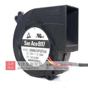 ซันโย เดนกิ ซานเอซ บี97 9BMB24P2F04 24V 0.45A พัดลมระบายความร้อนแบบดีซี สำหรับใช้งานในอุตสาหกรรม - Product Image 4