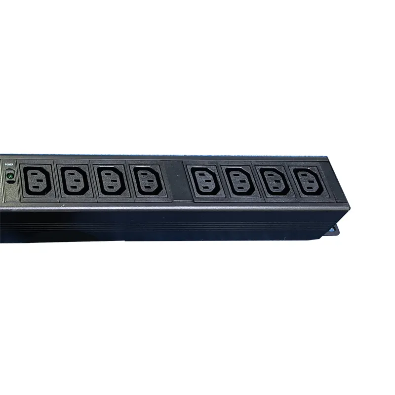 L6-50p 8-bit C13 Socket Intelligent PDU SNMP Telnet Monitoring Voltage And Current Air Switch Aluminum Alloy Rack Power Socket