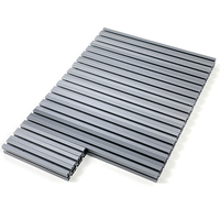 LDO V0.1 Bingkai Kit Bagian Alur Ekstrusi Abu-abu Aluminium Alloy Profil Ekstrusi CNC 3D Printer Framing untuk VRN