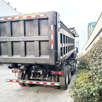 Truk Tipper SINO HOWO NX 8X4 12 Roda Sasis Modular Perawatan Mudah Truk Bongkar Muat Otomatis untuk Tambang