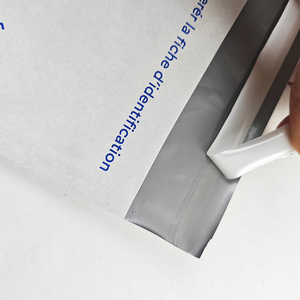 Custom Printed Logo Opaque Tamper-Proof Biological Security Seal Bags <strong>Lab</strong>/Hospital Sample Testing Self-Adhesive Bags PE Plastic - Product Image 3