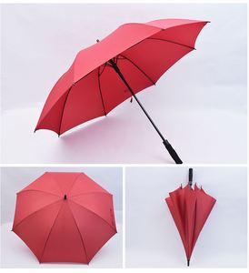 Parapluie de golf droit de luxe de haute qualité, personnalisé avec logo imprimé, vente en gros, promotion exceptionnelle - Product Image 3