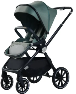 <span class=keywords><strong>Poussette</strong></span> 3-en-1 CUIKE pour bébé, chariot de transport pliable en alliage d'aluminium léger, chariot en lin, capacité de charge de 15 kg - Product Image 1