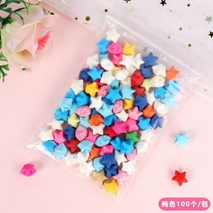 Hot Sale New Year Gift Stylish 'Love' Style Folding Colorful Paper Star Paper Crafts