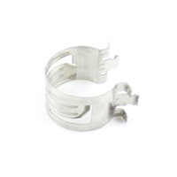 Gantungan kabel, Universal 7/8 "2-1/4", kabel Coax Snap-In, gantungan jepret