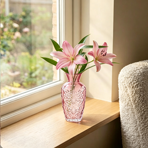 Vases Artistiques Modernes en Gros, Vases à Fleurs Décoratifs, Bouteilles en Verre Gaufré VISTA <span class=keywords><strong>Tv17</strong></span> - Product Image 4