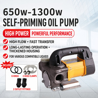 Pompe de transfert de carburant diesel électrique industrielle basse pression 60L/min avec moteur en cuivre, poignée de transport et base en alliage OEM