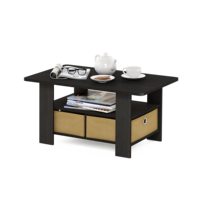 Table basse/appoint en bois massif, style classique moderne, durable, écologique, couleur marron, taille unique, facile à nettoyer, meubles de salon