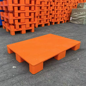 LIKU Couleur personnalisée HDPE industriel 48x40 1200x1000mm 9 pieds plat empilable palettes en plastique en stock - Product Image 2