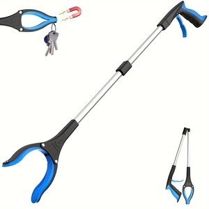 Pince de préhension pliable à ressort pour ramassage de déchets, aide à la mobilité, outil de nettoyage portable pour l'intérieur et l'extérieur, pour personnes âgées - Product Image 3