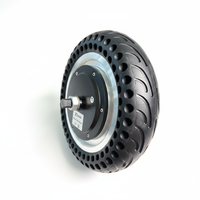 Moteur servo moyeu haute précision 10 pouces avec encodeur 4096, 36V 300W 110 tr/min, faible vitesse, charge utile 250 kg, ensemble d'entraînement pour châssis AGV intelligent