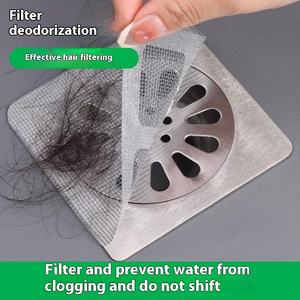 חד פעמי נגד clogging עבור הבית שימוש רצפה מסנן שיער חרקים חרקים בית ניקוי - Product Image 4