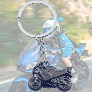 Portachiavi Moto 3D in Metallo All'ingrosso, Modello Realistico in Lega di Zinco, per Regali per Motociclisti e Souvenir da Corsa - Product Image 2